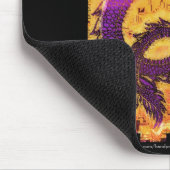 Tapis De Souris Année du dragon, Asiatique, Chinois, dragon (Coin)