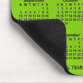 Tapis De Souris Année scolaire 2023-2024 Calendrier vert-jaune par (Coin)