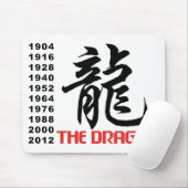 Tapis De Souris Années du dragon (Avec souris)