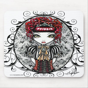 Tapis De Souris Annie Fae victorien gothique Mousepad