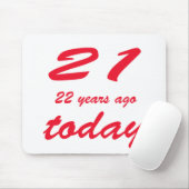 Tapis De Souris anniversaire 43 (Avec souris)