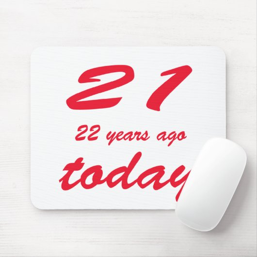 Tapis De Souris anniversaire 43 (Avec souris)