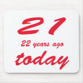 Tapis De Souris anniversaire 43 (Devant)