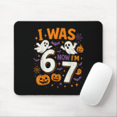 Tapis De Souris Anniversaire 7 Ans J'avais 6 Ans Maintenant J'ai 7 (Avec souris)