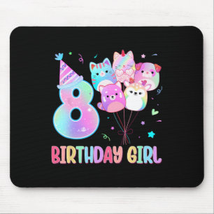 Tapis De Souris Anniversaire 8e Anniversaire Squad Mallow Gir