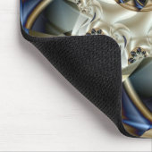 Tapis De Souris Anniversaire Beau art Abstrait Fractal (Coin)