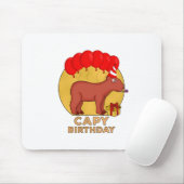 Tapis De Souris Anniversaire de Capy (Avec souris)