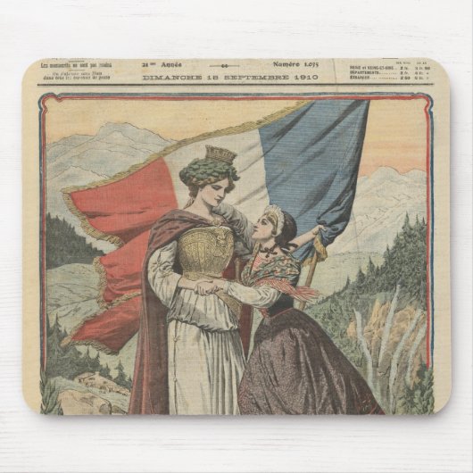 Tapis De Souris Anniversaire de l'annexion de la Savoie à (Devant)