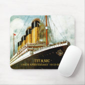 Tapis De Souris Anniversaire de RMS Titanic 100th (Avec souris)