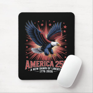 Tapis De Souris Anniversaire des 250 ans de l'Amérique