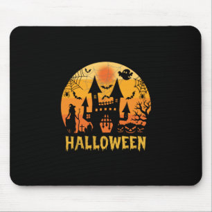 Tapis De Souris Anniversaire d'Halloween