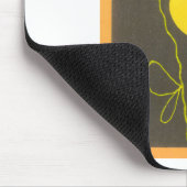 Tapis De Souris Anniversaire jaune d'or (Coin)