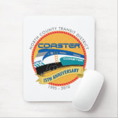 Tapis De Souris Anniversaire Mousepad de dessous de verre 15ème (Avec souris)