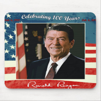 Tapis De Souris Anniversaire Mousepad de Reagans 100th