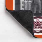 Tapis De Souris Annonce de cru de filles d'accordéon (Coin)