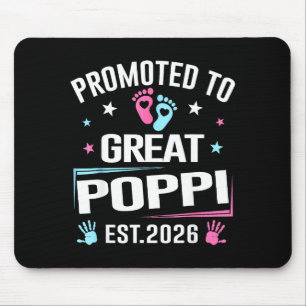 Tapis De Souris Annonce de grossesse Promu à Great Poppi Est 2026