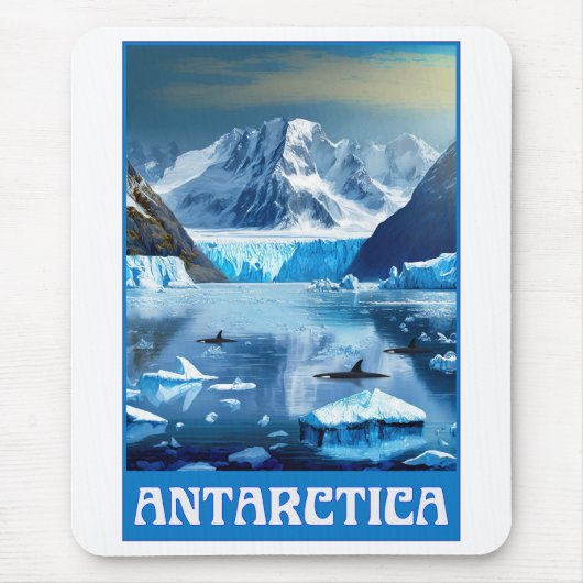 Tapis De Souris Antarctique (Devant)