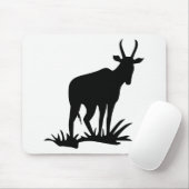 Tapis De Souris Antelope Silhouette (Avec souris)