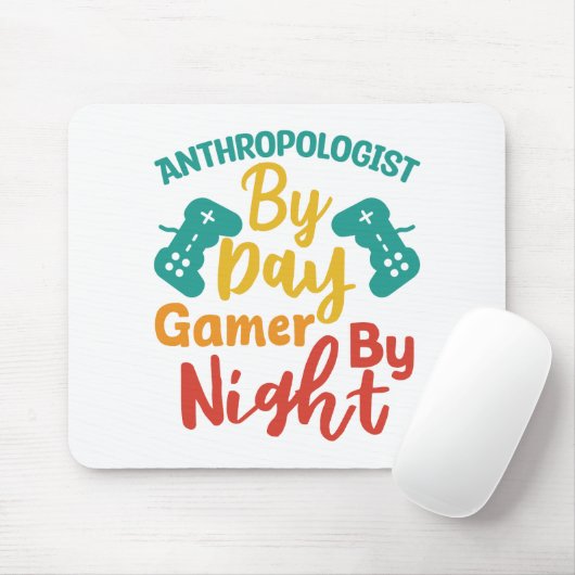 Tapis De Souris Anthropologue par Joueur de jour par nuit (Avec souris)