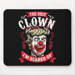 Tapis De Souris Anti Donald Trump T Shirt Drôle Clown Résiste Homm