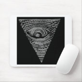 Tapis De Souris Anti-Illuminati (Avec souris)