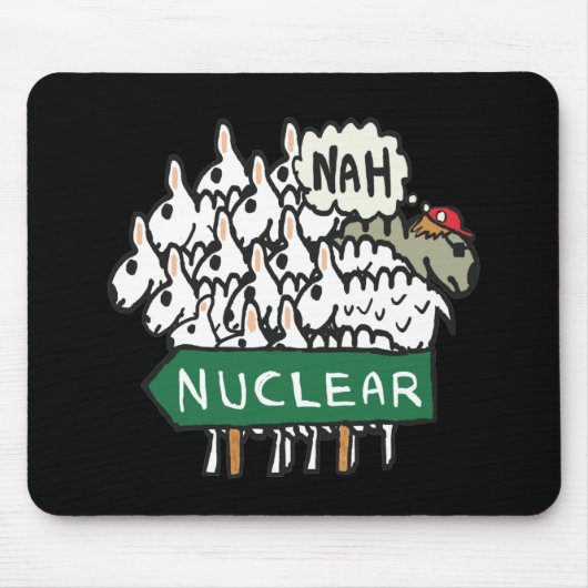 Tapis De Souris Anti nucléaire (Devant)
