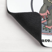 Tapis De Souris Anti-Pif aucuns rats Mousepad (Coin)