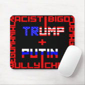 Tapis De Souris Anti Trump+Poutine (Avec souris)