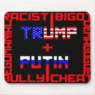 Tapis De Souris Anti Trump+Poutine