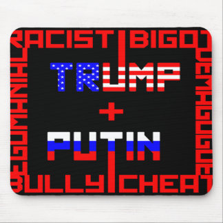 Tapis De Souris Anti Trump+Poutine
