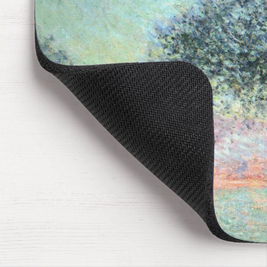 Tapis De Souris Antibes le matin par Claude Monet (Coin)