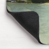 Tapis De Souris Antiguan Beach Beautiful Tropical Landscape (Coin)