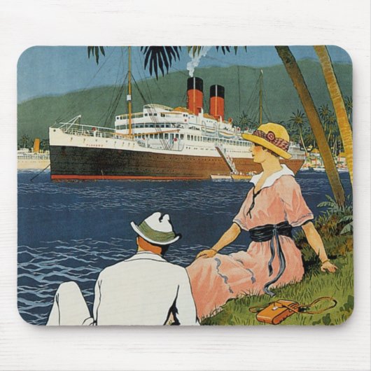 Tapis De Souris Antilles de la French Line (Devant)