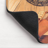 Tapis De Souris Antique française au chocolat (Coin)