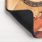 Tapis De Souris Antique française au chocolat (Coin)