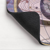 Tapis De Souris Antique système solaire Ptolémaïque, Andreas Cella (Coin)