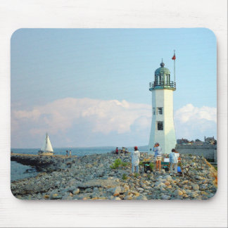Tapis De Souris Août à la lumière de Scituate