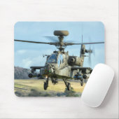 Tapis De Souris Apache AH-64 (Avec souris)