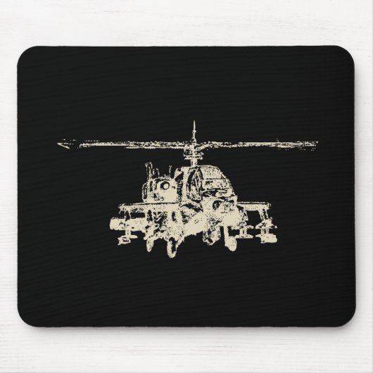 Tapis De Souris Apache AH-64 (Devant)