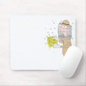 Tapis De Souris Apiculteur (Avec souris)