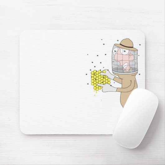 Tapis De Souris Apiculteur (Avec souris)