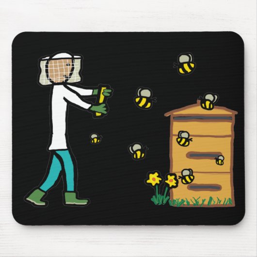 Tapis De Souris Apiculture (Devant)
