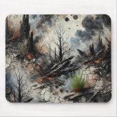 Tapis De Souris Apocalypse foncée Mousepad (Devant)