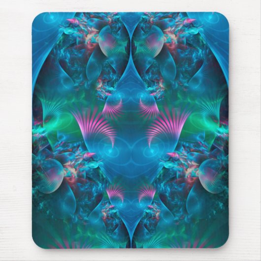 Tapis De Souris Apophyse Abstraite Fractale III (Devant)
