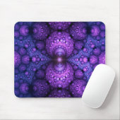 Tapis De Souris Apophyse fractale - Fusion d'atomes (Avec souris)