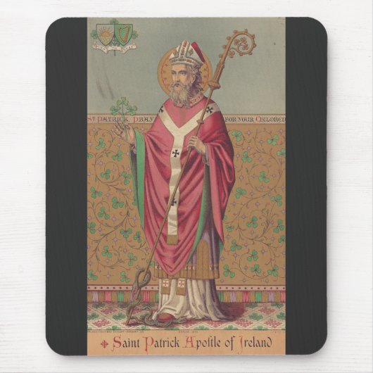 Tapis De Souris Apôtre Saint Patrick d'Irlande (Devant)