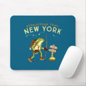 Tapis De Souris Appalachian Trail New York Hiking Frog _1  (Avec souris)