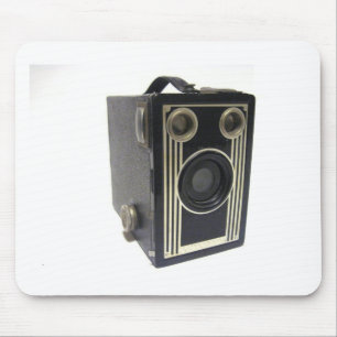 Tapis De Souris Appareil photo antique Brownie