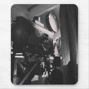 Tapis De Souris Appareil photo vintage cinéma impression photograp