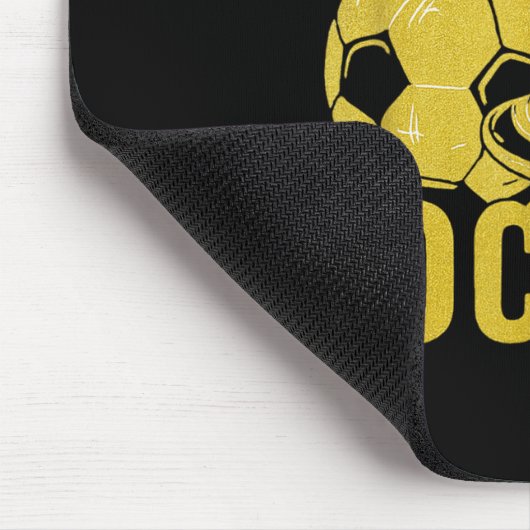 Tapis De Souris Apparemment, J'Aime Le Soccer Drôle Mini Tee (Coin)